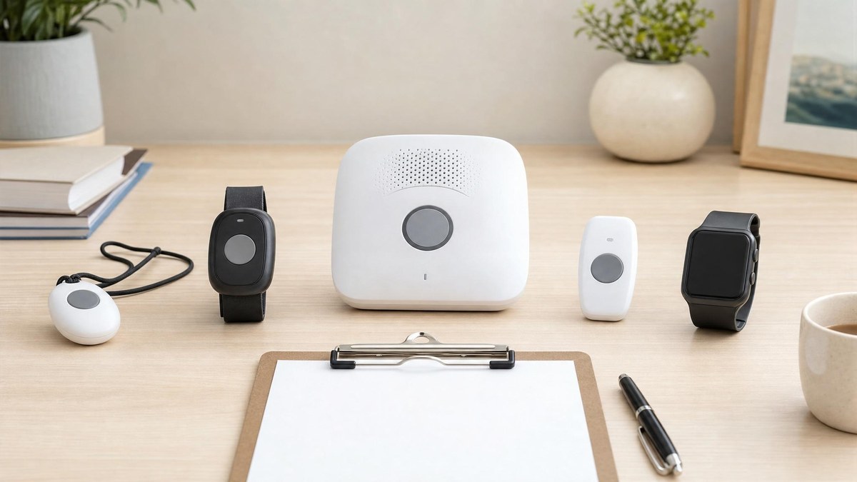 Unbranded medical alert devices arranged for provider comparison